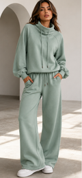 VIVID VIZIONS™ Wide Leg Sweatsuit